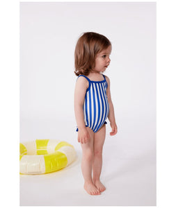 SS25 - A0CU5 01 NAVY WHITE SPRING SUMMER 2025 STRIPES SWIMWEAR