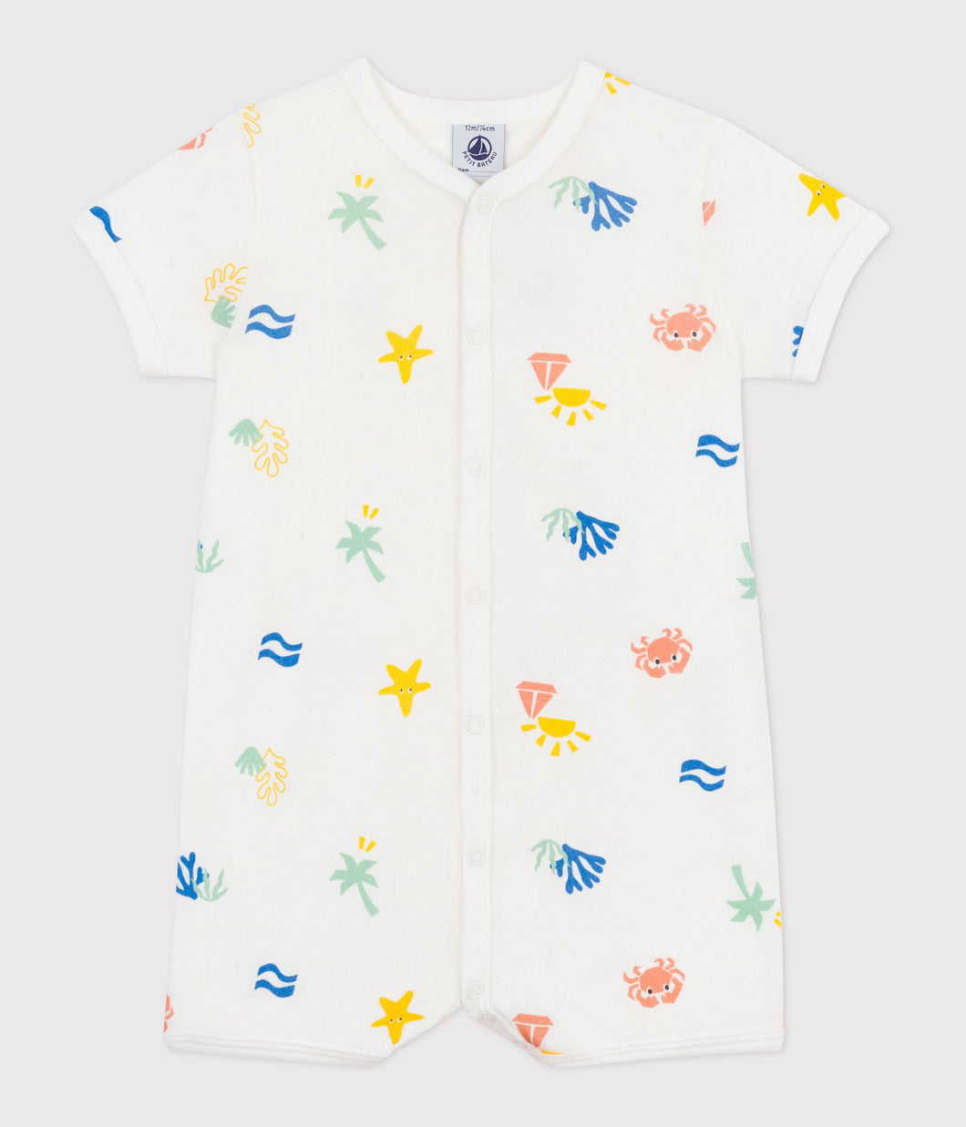SS25 - A0CU6 01 WHITE MULTI 25% SALE OUTFITS ROMPERS SAILOR SPRING SUMMER 2025