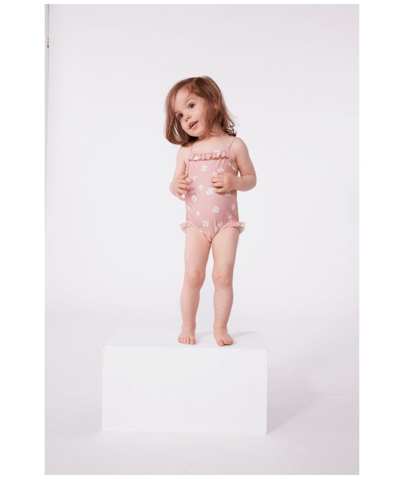 SS25 - A0CU7 01 PINK WHITE 25% SALE FLORAL SPRING SUMMER 2025 SWIMWEAR
