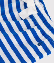 Load image into Gallery viewer, SS25 - A0CVI 01 BLUE WHITE SAILOR SHORTS SPRING SUMMER 2025 STRIPES
