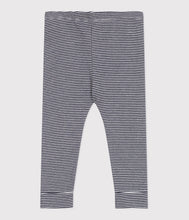 Load image into Gallery viewer, SS25 - A0CW3 01 NAVY WHITE 25% SALE LEGGINGS PANTS SPRING SUMMER 2025 STRIPES
