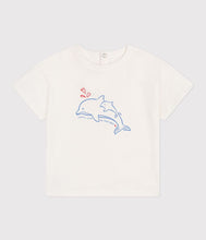 Load image into Gallery viewer, SS25 - A0CWB 02 WHITE DOLFIN SAILOR SPRING SUMMER 2025 TEE
