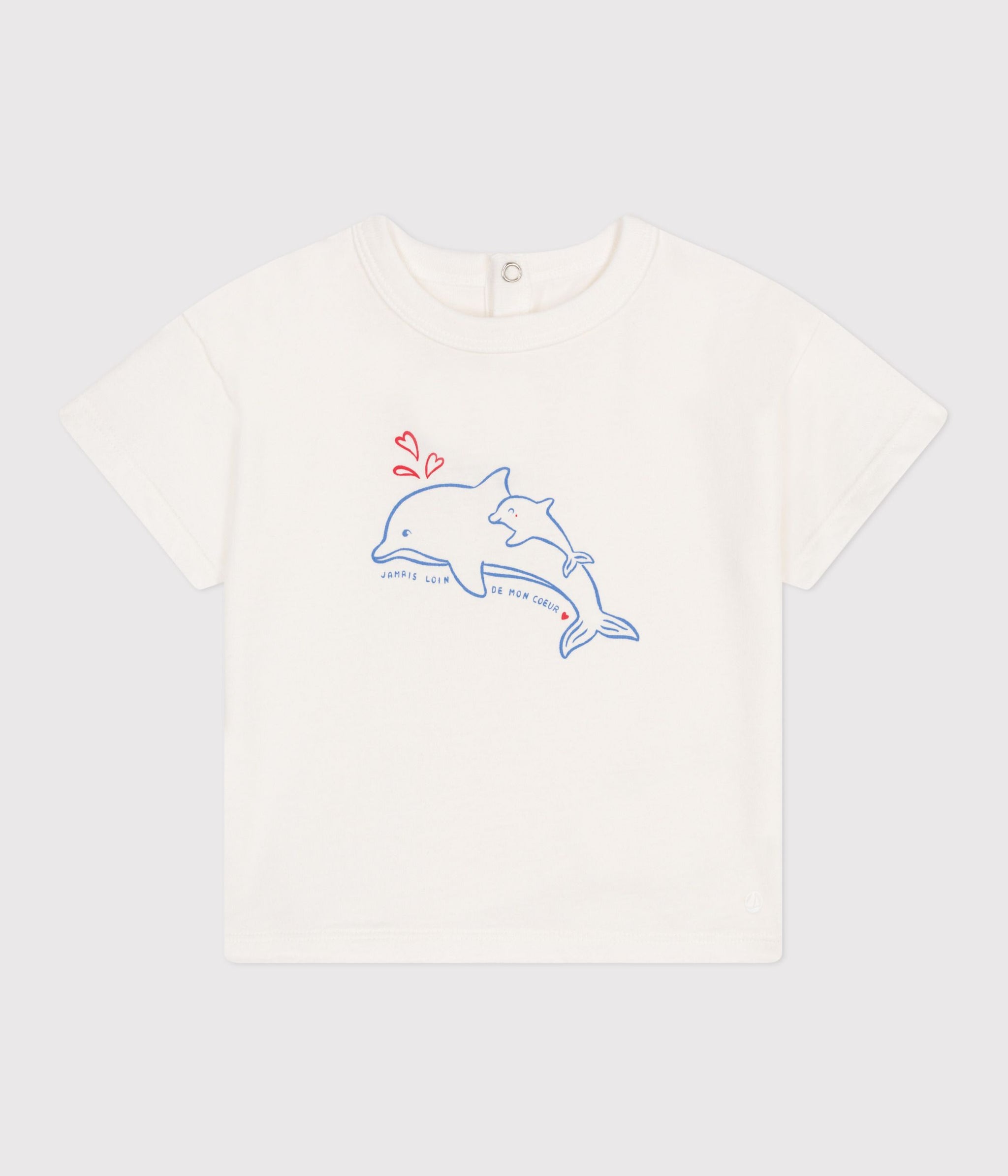 SS25 - A0CWB 02 WHITE DOLFIN 25% SALE SAILOR SPRING SUMMER 2025 TEE