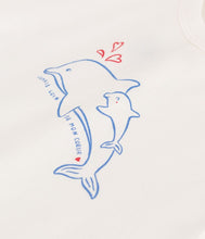 Load image into Gallery viewer, SS25 - A0CWB 02 WHITE DOLFIN SAILOR SPRING SUMMER 2025 TEE
