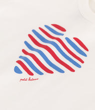 Load image into Gallery viewer, SS25 - A0CWB 15 WHITE HEART 25% SALE HEARTS SPRING SUMMER 2025 TEE
