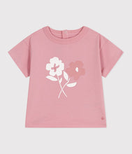 Load image into Gallery viewer, SS25 - A0CWB 19 PINK FLORAL SPRING SUMMER 2025 TEE TOP
