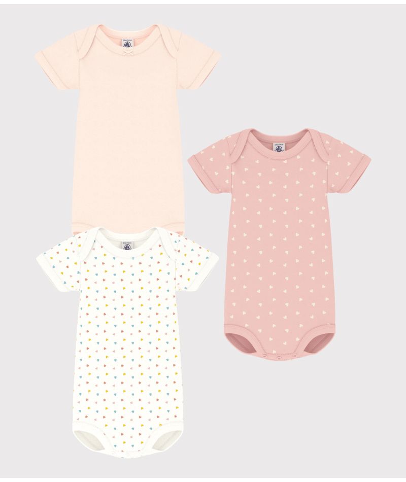 SS25 - A0CXB 00 MULTI BODYSUITS HEARTS NEWBORN SPRING SUMMER 2025