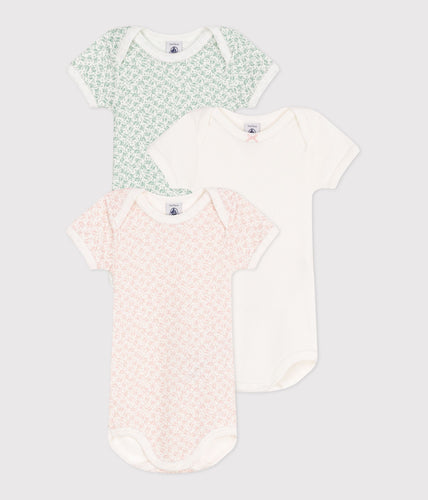 AW25 - A0CXC 00 WHITE MULTI BODYSUITS FALL WINTER 2025/26 FLORAL NEWBORN