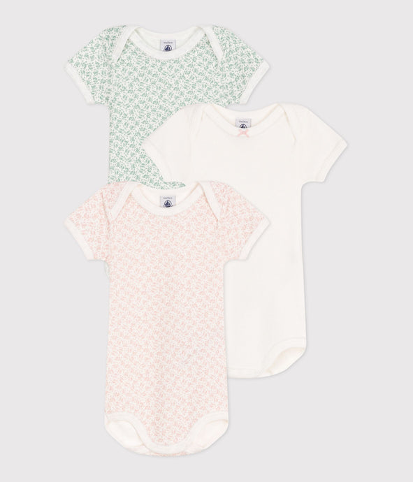 AW25 - A0CXC 00 WHITE MULTI BODYSUITS FALL WINTER 2025/26 FLORAL NEWBORN