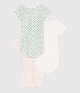 AW25 - A0CXC 00 WHITE MULTI BODYSUITS FALL WINTER 2025/26 FLORAL NEWBORN