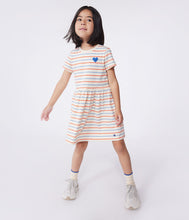Load image into Gallery viewer, SS25 - A0CY2 01 CREAM MULTI 25% SALE DRESSES HEARTS SPRING SUMMER 2025 STRIPES
