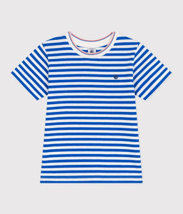 SS25 - A0CYW 01 BLUE WHITE SPRING SUMMER 2025 STRIPES TSHIRTS