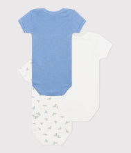 Load image into Gallery viewer, SS25 - A0CZU 00 WHITE MULTI BODYSUITS NEWBORN SPRING SUMMER 2025
