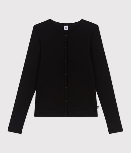 AW25 - A0D06 02 BLACK LONG SLEEVES ICONIC SPRING SUMMER 2025