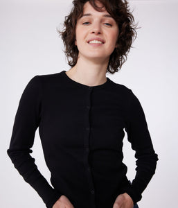 AW25 - A0D06 02 BLACK LONG SLEEVES ICONIC SPRING SUMMER 2025