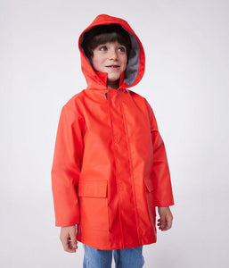 SS25 - A0D0S 01 ORANGE RED JACKET RAINCOATS SPRING SUMMER 2025