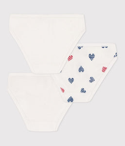 SS25 - A0D2G 00 WHITE MULTI ACCESSORIES HEARTS SPRING SUMMER 2025 UNDERWEARS