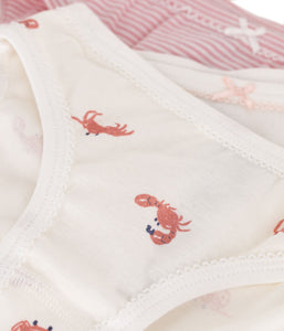 SS25 - A0D2U 00 WHITE PINK ACCESSORIES SAILOR SPRING SUMMER 2025 STRIPES UNDERWEARS