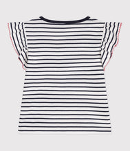 Load image into Gallery viewer, SS25 - A0D35 01 WHITE NAVY 25% SALE SAILOR SHORT SLEEVE SPRING SUMMER 2025 STRIPES
