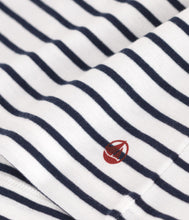 Load image into Gallery viewer, SS25 - A0D35 01 WHITE NAVY 25% SALE SAILOR SHORT SLEEVE SPRING SUMMER 2025 STRIPES
