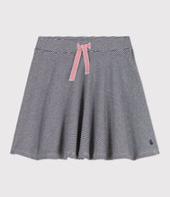 Load image into Gallery viewer, SS25 - A0D37 01 NAVY WHITE 25% SALE SKIRT SPRING SUMMER 2025 STRIPES
