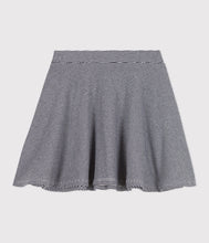 Load image into Gallery viewer, SS25 - A0D37 01 NAVY WHITE 25% SALE SKIRT SPRING SUMMER 2025 STRIPES
