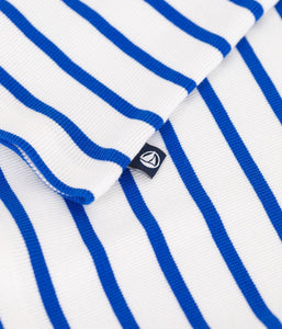 SS25 - A0D3H 01 WHITE BLUE ICONIC SPRING SUMMER 2025 STRIPES TANK TOP