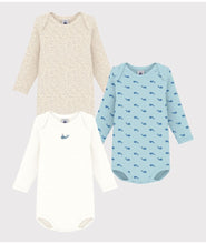 Load image into Gallery viewer, SS25 - A0D66 00 MULTI BODYSUITS LONG SLEEVES NEWBORN SAILOR SPRING SUMMER 2025
