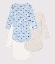 Load image into Gallery viewer, SS25 - A0D66 00 MULTI BODYSUITS LONG SLEEVES NEWBORN SAILOR SPRING SUMMER 2025
