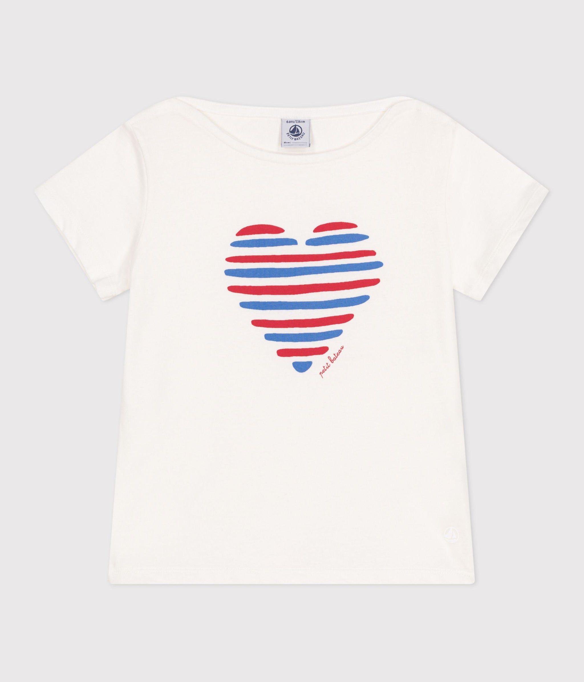 SS25 - A0D6L 03 WHITE 25% SALE HEARTS SHORT SLEEVE SPRING SUMMER 2025 T-SHIRTS