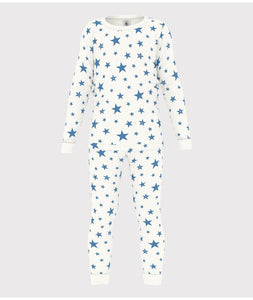 SS25 - A0D6W 01 WHITE STARS LONG SLEEVES PYJAMAS SPRING SUMMER 2025