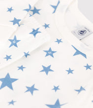 Load image into Gallery viewer, SS25 - A0D6W 01 WHITE STARS LONG SLEEVES PYJAMAS SPRING SUMMER 2025
