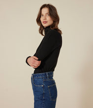 Load image into Gallery viewer, AW25 - A0AKD 01 BLACK LONG SLEEVES FALL WINTER 2025/26 TURTLENECK
