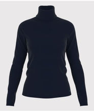 Load image into Gallery viewer, AW25 - A0AKD 03 NAVY LONG SLEEVES FALL WINTER 2025/26 TURTLENECK

