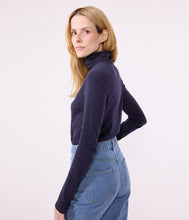 Load image into Gallery viewer, AW25 - A0AKD 03 NAVY LONG SLEEVES FALL WINTER 2025/26 TURTLENECK
