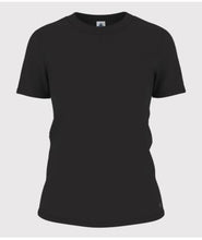 Load image into Gallery viewer, AW25 - A0AKE 01 BLACK SHORT SLEEVES CREWNECK TEE FALL WINTER 2025/26 ICONIC PERMANENTS T-SHIRTS
