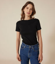 Load image into Gallery viewer, AW25 - A0AKE 01 BLACK SHORT SLEEVES CREWNECK TEE FALL WINTER 2025/26 ICONIC PERMANENTS T-SHIRTS
