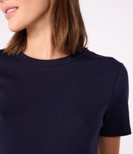 Load image into Gallery viewer, AW25 - A0AKE 18 NAVY SHORT SLEEVES CREWNECK TEE FALL WINTER 2025/26 ICONIC T-SHIRTS
