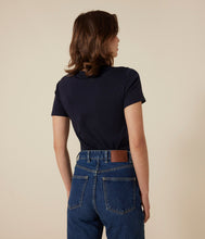 Load image into Gallery viewer, AW25 - A0AKE 18 NAVY SHORT SLEEVES CREWNECK TEE FALL WINTER 2025/26 ICONIC T-SHIRTS
