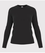 Load image into Gallery viewer, AW25 - A0AKG 17 BLACK LONG SLEEVES CREWNECK TEE FALL WINTER 2025/26 ICONIC PERMANENTS T-SHIRTS
