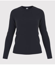 Load image into Gallery viewer, AW25 - A0AKG 18 NAVY LONG SLEEVES CREWNECK TEE FALL WINTER 2025/26 T-SHIRTS

