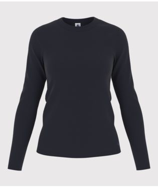 AW25 - A0AKG 18 NAVY LONG SLEEVES CREWNECK TEE FALL WINTER 2025/26 T-SHIRTS