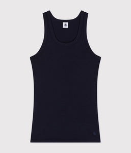 AW25 - A0AKH 18 NAVY CREWNECK TEE FALL WINTER 2025/26 ICONIC TANK TOP
