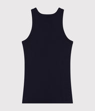 Load image into Gallery viewer, AW25 - A0AKH 18 NAVY CREWNECK TEE FALL WINTER 2025/26 ICONIC TANK TOP
