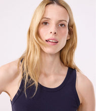 Load image into Gallery viewer, AW25 - A0AKH 18 NAVY CREWNECK TEE FALL WINTER 2025/26 ICONIC TANK TOP
