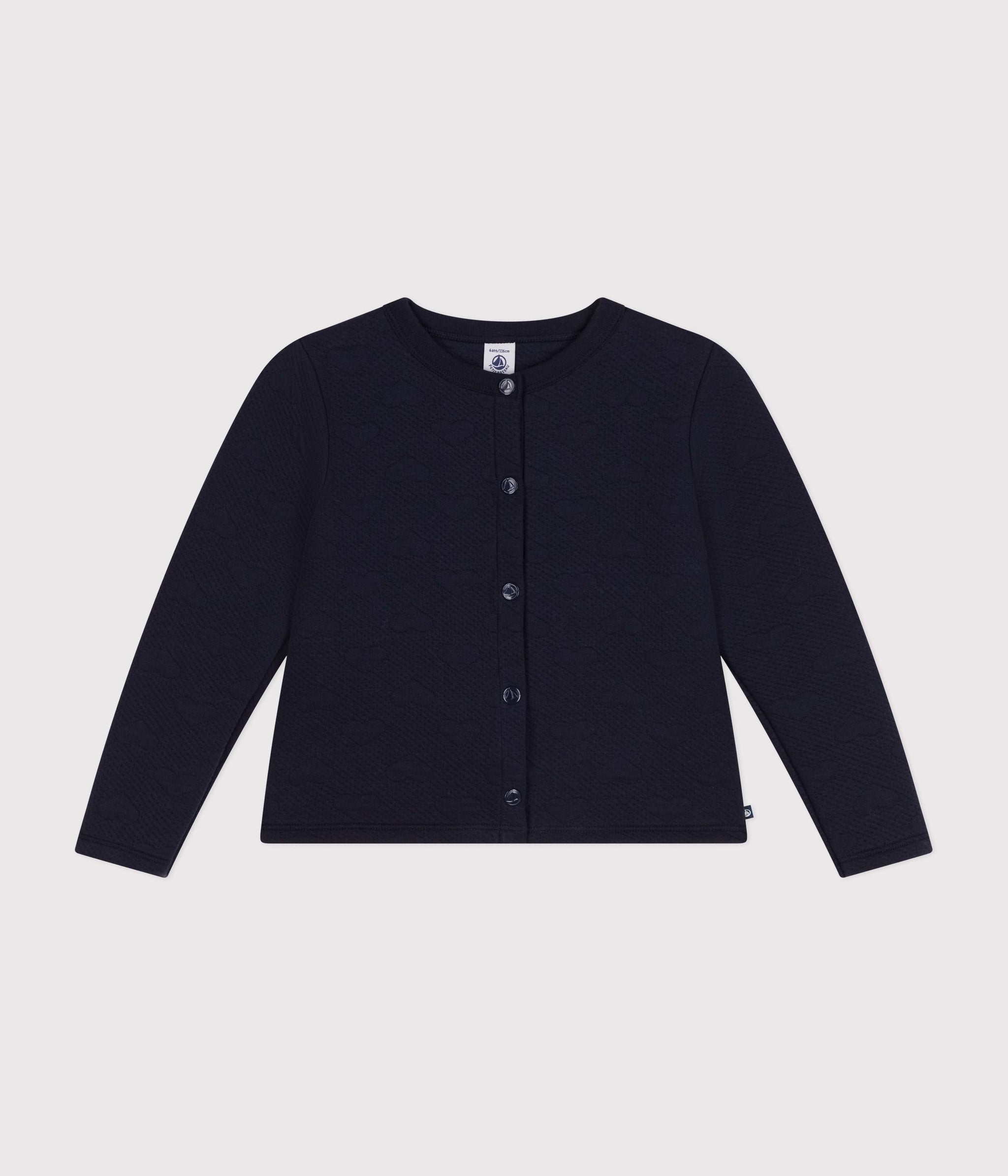 AW25 - A0BB2 01 NAVY CARDIGAN FALL WINTER 2025/26