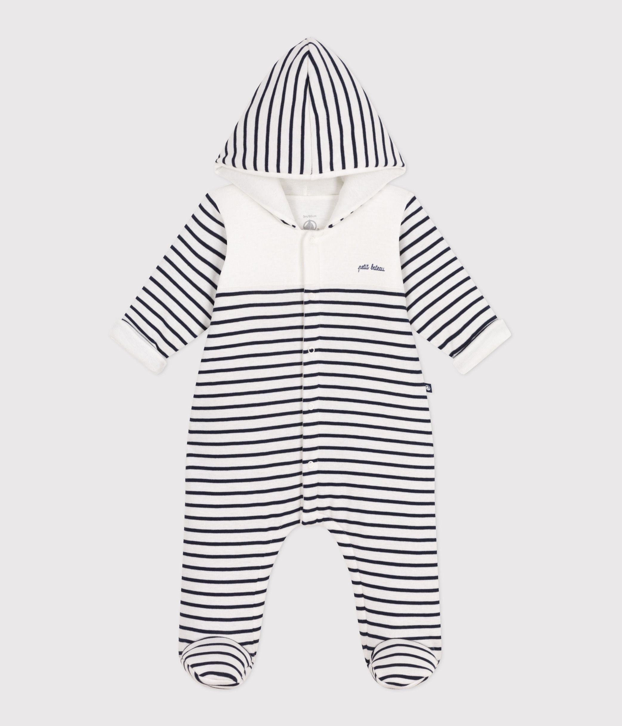 ロンパース・カバーオール skipper jumpsuit rosso stripe 18-24m skipper jumpsuit | rosso stripe – ZIGGY ZAZA
