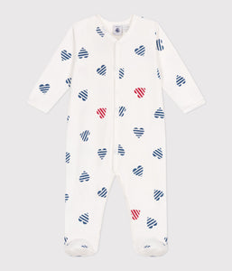 AW25 - A0CN8 01 WHITE MULTI FALL WINTER 2025/26 HEARTS NEWBORN