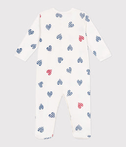 AW25 - A0CN8 01 WHITE MULTI FALL WINTER 2025/26 HEARTS NEWBORN