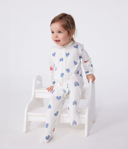 AW25 - A0CN8 01 WHITE MULTI FALL WINTER 2025/26 HEARTS NEWBORN